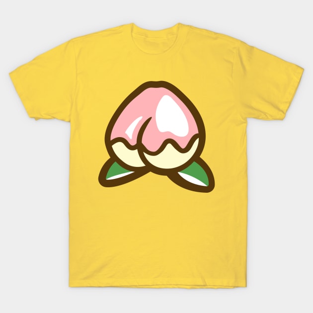 Peach Crossing T-Shirt by NerdGamePlus